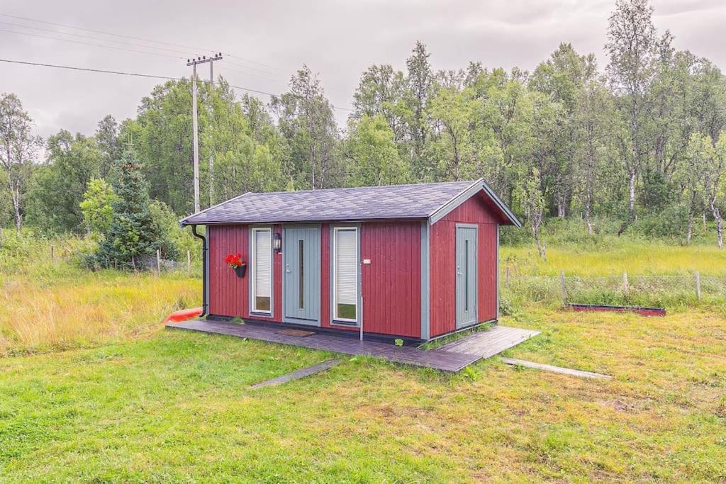 Trivelig Hytte I Senja. Exterior foto